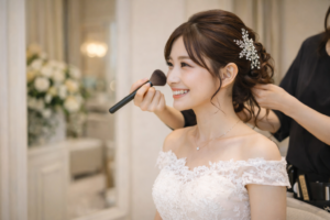 やんばるウエディングのヘアメイク